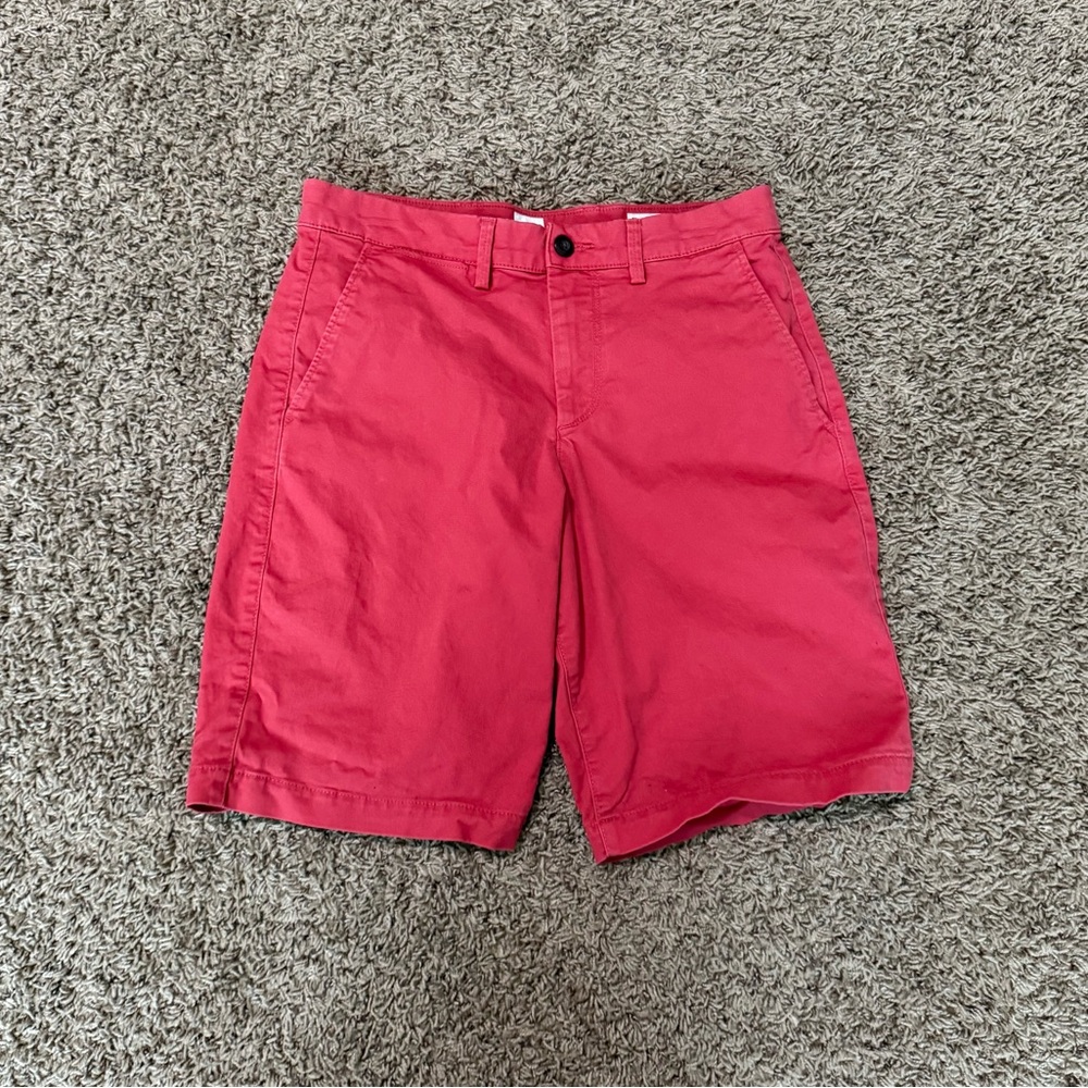 Mens GAP 10" Red Shorts Size 29